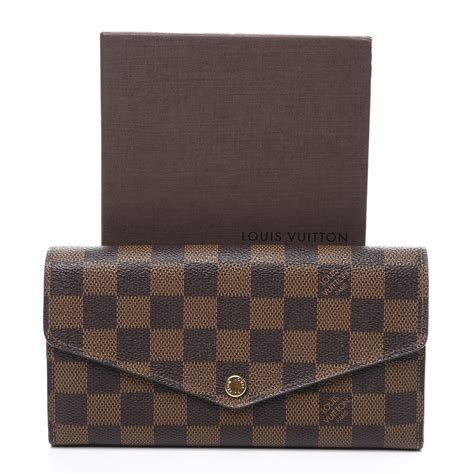 louis vuitton damier zip wallet|louis vuitton sarah wallet price.